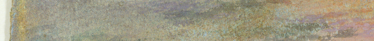 Luchtstudie (Joseph Mallord William Turner), Detail: Dunstige Küste links