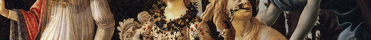 De lente (Sandro Botticelli), Detail: Flora im Blumenkleid