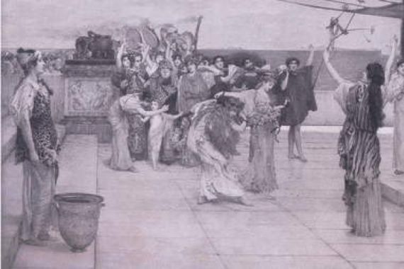 Anna after Alma-Tadema