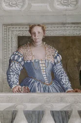Donna Barbaro en haar verpleegster, de Hal van Olympus (detail)