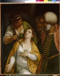 Le martyr de Sainte Justine