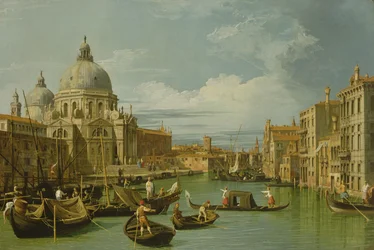De ingang van het Canal Grande, Venetië, ca. 1730