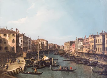 Uitzicht op Venetië vanaf het Canal Grande