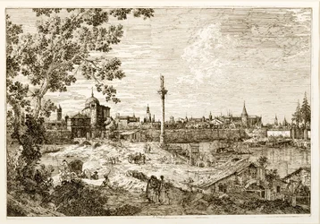 Denkbeeldig Uitzicht op Padua