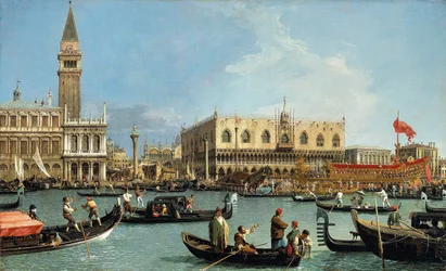 Terugkeer van Bucintoro naar Molo op Hemelvaartsdag