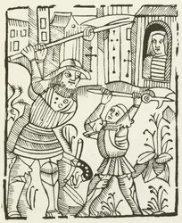 Guy van Warwick (gravure)