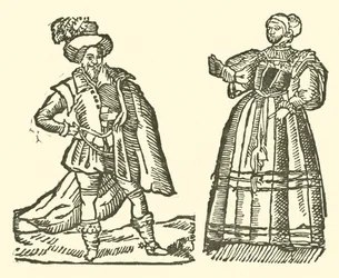 Illustratie voor The Roxburghe Ballads