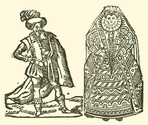 Illustratie voor The Roxburghe Ballads