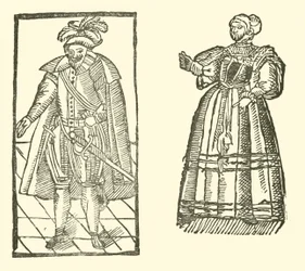 Illustratie voor The Roxburghe Ballads