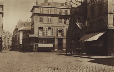 De place Saint-Germain-des-Pres en de rue Bonaparte