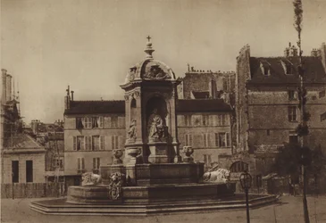 La place Saint-Sulpice in 1853
