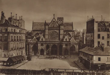 Het oude plein Saint-Germain-l