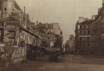 Le carre Saint-Martin, gezien vanaf de rue Reaumur