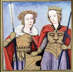Orithia en Antiopus, koninginnen van de Amazonen na 