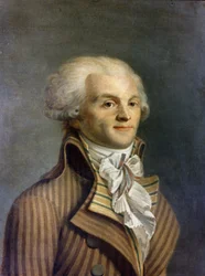 Portret van Maximilian Marie Isidore door Robespierre (1758-1794), Franse politicus