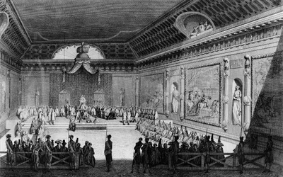 Begin van de Franse revolutie: Vergadering van notabelen gehouden in Versailles op 22 februari