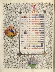 Pagina van het manuscript 