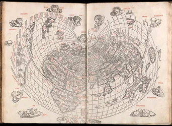 Claudii Ptholemaei Alexandrini liber geographiae cum tabulis et universali figura et cum additione locorum quae a recentioribus reperta sunt diligenti cura emendatus et impressus