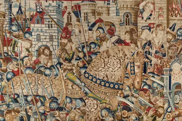 De Trojaanse Oorlog: De Vernietiging van Troje, ca. 1470
