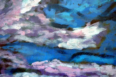 Blauwe stroom