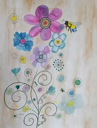 Bijen en hun bloemen