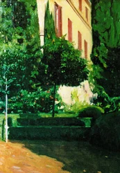 Tuin van Monforte - Schilderij uit Valencia