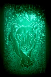 De panter - groen