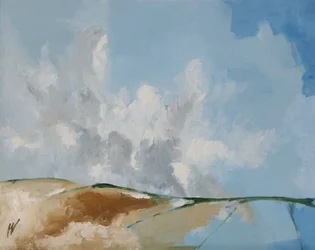 Wolken aan de grond gebonden