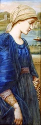 Flamma Vestalis naar Sir E. C. Burne-Jones, c.1890