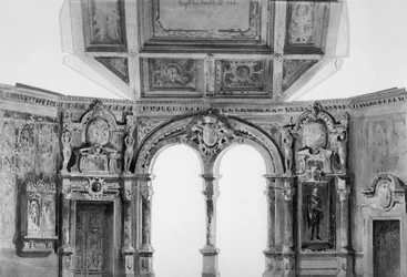 Decorontwerp voor Ruy Blas (1838) door Victor Hugo (1802-85), heropleving in de Comédie Française in 1879