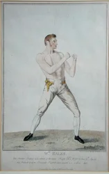 Wm. Eales, De Wetenschappelijke Professor in zijn houding van Zelfverdediging, gepubliceerd 1819
