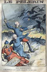 Dreyfus-affaire. Te haastig: de geestelijken en het leger verdedigen Frankrijk tegen Joodse gieren en corrupte rechters