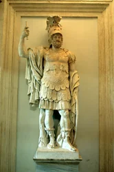 Romeins standbeeld, Tempel van Mars Ultor, Rome