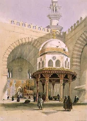 De Moskee van Sultan Hassan, Caïro, uitgegeven 1846