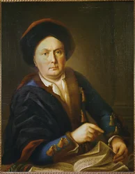 De grootvader van Ludwig van Beethoven (olieverf op doek)