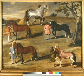 Paarden van William Cavendish hertog van Newcastle, ca. 1650