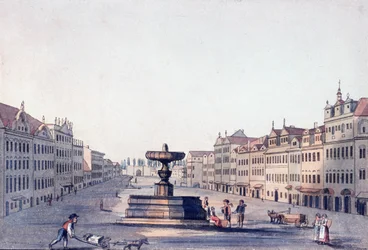 Paardenmarkt, ca.1810