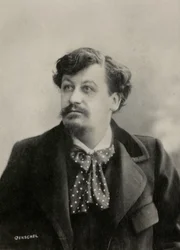 Portret van de schrijver Louis Marsolleau (foto)