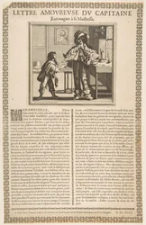 Liefdesbrief van de kapitein, ca. 1636