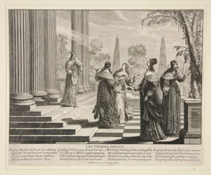 De wijze maagden: De dwaze maagden (6 van 7 prenten in de reeks)