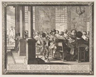 Het banket voor de terugkeer van de verloren zoon, ca. 1636