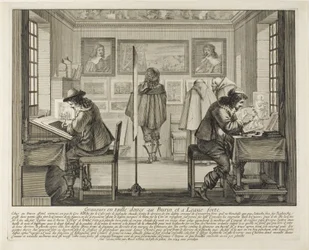 De Graveur en de Ets, 1642