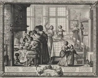 De vier seizoenen: Winter, 1635