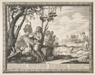 De Verloren Zoon die Varkens Hoedt