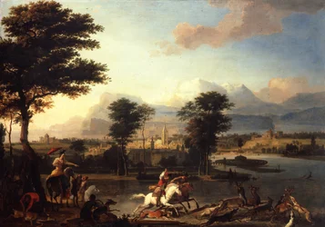 De Hertenjacht, ca. 1675