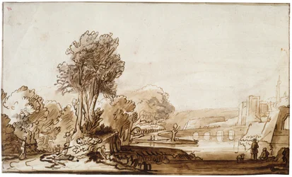 Een deur naar het kasteel, 17e eeuw