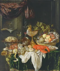 Stilleven met fruit