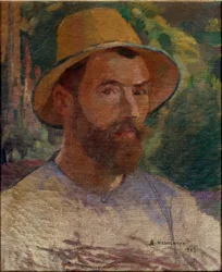 Zelfportret Abraham Hermanjat