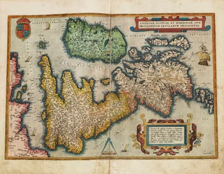 Angliae, Scotiae, et Hiberniae, sive Britannicar: Beschrijving van de eilanden van Engeland, Schotland en Ierland
