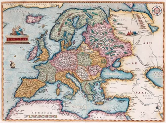 Europae Uit: Theatrum Orbis Terrarum, 1579